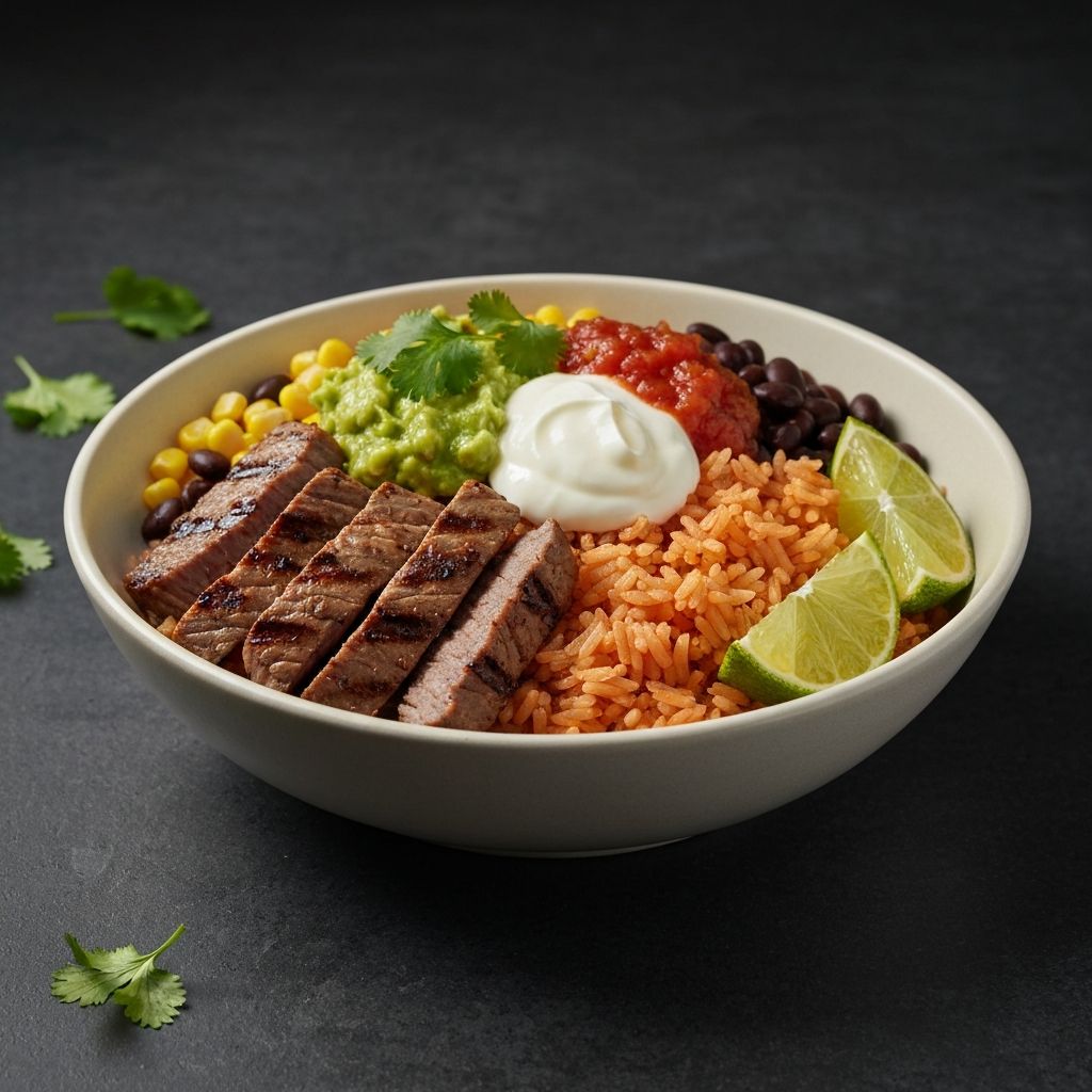 Mexican rice bowl